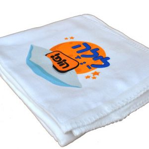 כרבולית פליז לבנה עם הדפס סובלימציה